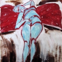 Butterfly 2007 Oil, canvas 120x90cm