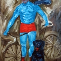 The Severe Youth 2008 Oil, canvas 180x130cm