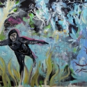 Begalska & Vilkin Find the Skunk 2015 Oil, canvas 150х200cm