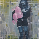 Begalska & Vilkin Theresa 2015 Oil, canvas 155х97cm