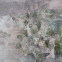 Begalska & Vilkin HORSEWOMAN 2016 Сanvas, oil, oil pastel, pencil, charcoal 200х200 cm